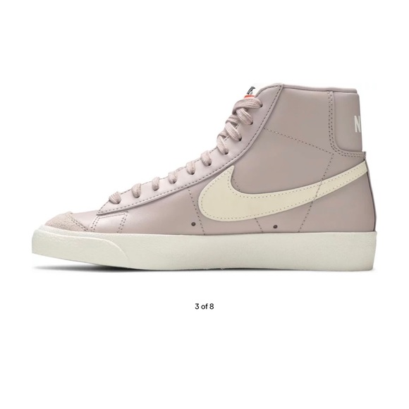 Nike Blazer Mid '77 leather limited edition in Mauve - Picture 1 of 7